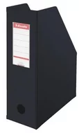 Pojemniki biurowe - Esselte Pojemnik na dok. 10cm PCV ViV - czarny - miniaturka - grafika 1