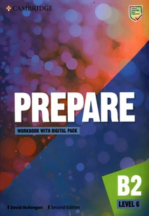 Cambridge English Prepare Level 6 Workbook with Digital Pack - Pozostałe książki - miniaturka - grafika 1