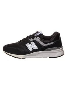 New Balance Skórzane sneakersy "997" w kolorze czarnym - Trampki damskie - miniaturka - grafika 1