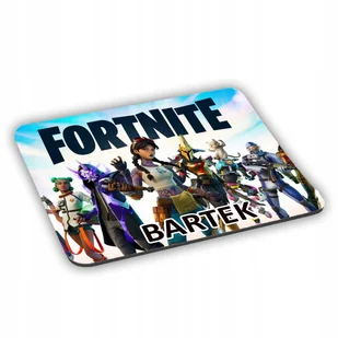 Podkładka pod mysz Gra Fortnite + IMIĘ Dziecka - Podkładki pod mysz - miniaturka - grafika 1