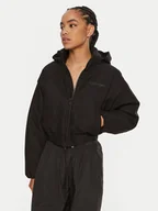 Kurtki damskie - Calvin Klein Performance Kurtka bomber 00GWF4O500 Czarny Regular Fit - miniaturka - grafika 1
