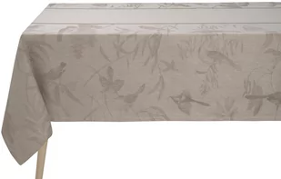 Le Jacquard Fran ais Obrus żakardowy Volire Beżowy - Obrusy i serwetki - miniaturka - grafika 1