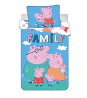 Pościel dla dzieci - Komplet Pościeli Świnka Peppa PEP215 100 x 135 cm - miniaturka - grafika 1