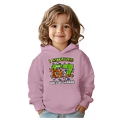 Bluzy dla dziewczynek - BLUZA DZIECIĘCA Z KAPTUREM 67 SIX SEVEN VIRAL 110-116 DLA DZIECKA PREZENT - miniaturka - grafika 1