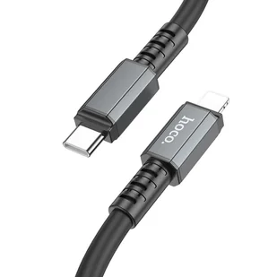 HOCO kabel Typ C do iPhone Lightning 8-pin PD 20W Strength X85 1m czarny - Kable USB HOCO kabel Typ C do iPhone Lightning 8-pin PD 20W Strength X85 1m czarny - Kable USB - miniaturka - grafika 1