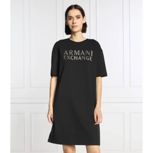 Armani Exchange Sukienka - Sukienki - miniaturka - grafika 1