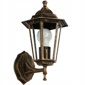 Lampy ogrodowe - Kinkiet ogrodowy Lampa elewacyjna E27 LED Retro Latarnia SuperLED - miniaturka - grafika 1