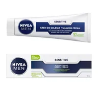 Kosmetyki do golenia - Nivea Sensitive Men Łagodzący Krem Do Golenia 100ml - miniaturka - grafika 1
