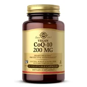 Witaminy i minerały dla sportowców - SOLGAR SOLGAR Vegan CoQ-10 200mg 60vegcaps - miniaturka - grafika 1