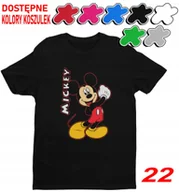 Koszulki męskie - Dziecięca Koszulka Z Nadrukiem Duży Wybór Myszka Miki Różne -L 146-152 - miniaturka - grafika 1