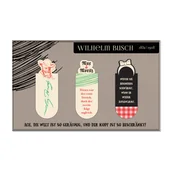 Zakładki do książek - moses Zakładki magnetyczne - Wilhelm Busch - miniaturka - grafika 1