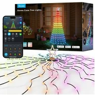 Oświetlenie świąteczne - Dekoracja świąteczna Govee H6840 Cone Tree Lights Oświetlenie LED RGBIC, 1.82m, 2.4GHz Wi-Fi + Bluetooth - miniaturka - grafika 1