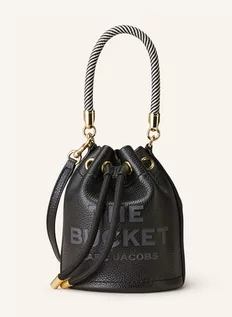 Torebki damskie - Marc Jacobs Torba Worek The Mini Bucket schwarz - grafika 1