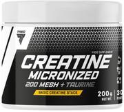 Kreatyna - Mikronizowana kreatyna Trec Nutrition Creatine Micronized 200 Mesh + Taurine 200 g Jar (5902114044435) - miniaturka - grafika 1