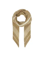 Apaszki i szaliki damskie - Tommy Hilfiger Chusta Summer AW0AW17491 Beżowy - miniaturka - grafika 1