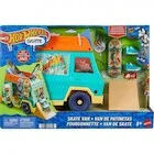Samochody i pojazdy dla dzieci - Hot Wheels Skate Van Pojazd Zestaw 2w1 - miniaturka - grafika 1
