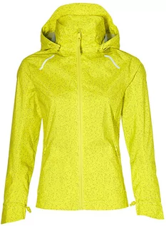 Kurtki rowerowe - Basil Basil Skane HiVis Bicycle Rain Jacket Women, żółty M 2022 Kurtki softshell 2010200272 - grafika 1