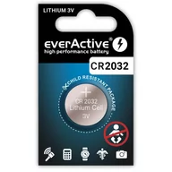 Baterie i akcesoria - 1 x bateria litowa mini everActive CR2032 - miniaturka - grafika 1