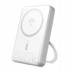 Dudao K28 10000mAh PD 22.5W z MagSafe z metalową obudową i pierścieniem-podstawką - srebrny - Powerbanki - miniaturka - grafika 1