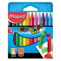 Cx Dystrybucja Kredki świecowe Color'Peps, 12 kolorów - Kredki, ołówki, pastele i pisaki - miniaturka - grafika 1