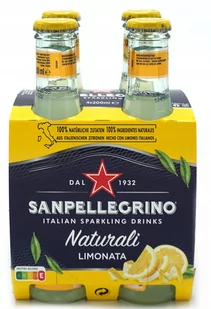San Pellegrino Limonata 4X200Ml Włochy - Napoje gazowane - miniaturka - grafika 1