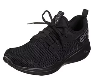 Skechers Go Run Fast, Trampki męskie, Czarny Black Textile Trim Bbk, 43 EU - Trampki męskie - miniaturka - grafika 1