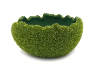 Jajko Wielkanocne, Skorupka Osłonka Doniczka, Zielona, 14 cm - Wielkanoc Jajko Wielkanocne, Skorupka Osłonka Doniczka, Zielona, 14 cm - Wielkanoc - miniaturka - grafika 1
