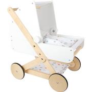 Wózki dla lalek - Dziecięcy drewniany wózek Legler Little Button - miniaturka - grafika 1