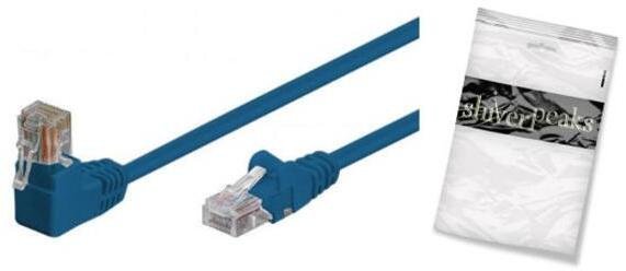Shiverpeaks Kabel krosowy cat6 S/FTP PIMF kątowy-prosty niebieski 3m BS08-64041