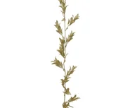 Ozdoby bożonarodzeniowe - Girlanda dekoracyjna brokatowa jasne złoto x1 - miniaturka - grafika 1