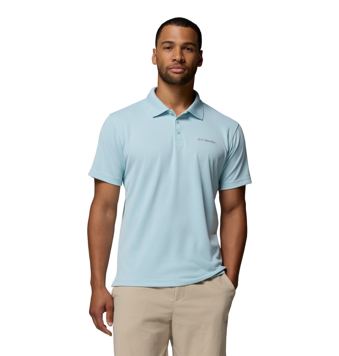 Koszulka polo męska Columbia UTILIZER niebieska 1772051482 r M (48)