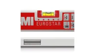 Poziomice, łaty, miary - BMI Poziomica aluminiowa magnetyczna 120cm EUROSTAR 120 MAGNET 17-112-21 - miniaturka - grafika 1