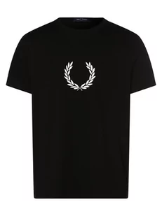Fred Perry - T-shirt męski, czarny - Koszulki męskie - miniaturka - grafika 1