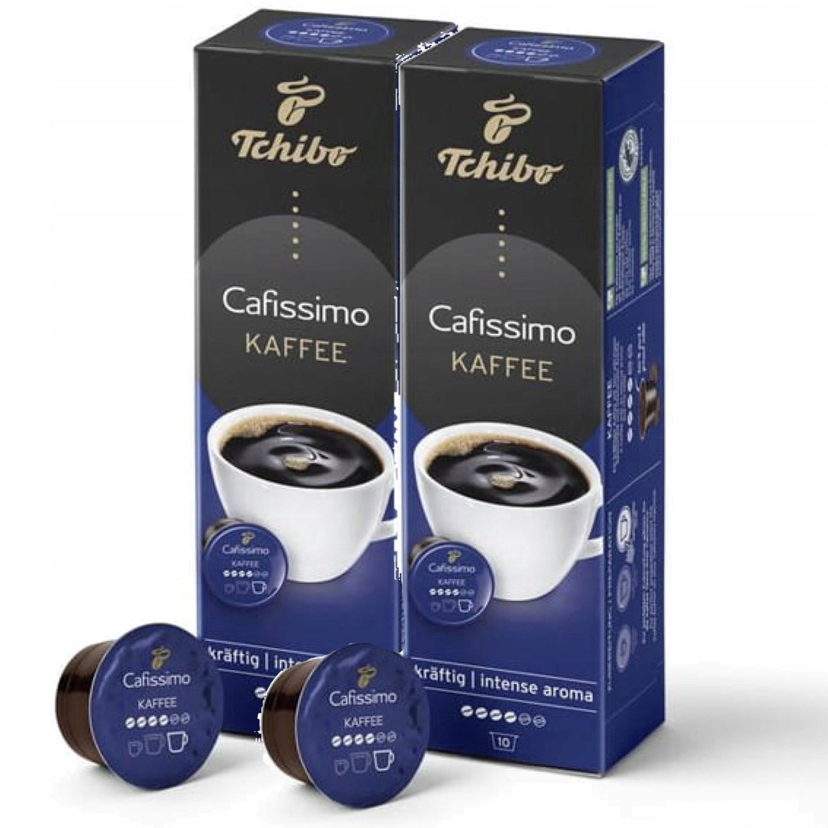 Tchibo Kawa Cafissimo Kaffee Intense Aroma 10x2 Kapsułek Arabika Zestaw