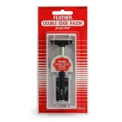 Pozostałe kosmetyki - Feather podwójne krawędzie z ostrze do maszynki do golenia F1-25-900 - miniaturka - grafika 1