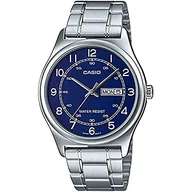 Zegarki męskie - Casio Elegancki zegarek MTP-V006D-2B, niebieski, Klasyczny - miniaturka - grafika 1