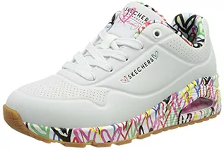 Trampki damskie - Skechers Trampki damskie biały - 38 155506/WHT-38 - grafika 1