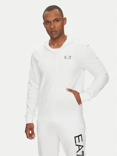 EA7 Emporio Armani Bluza 7M000568 AF13512 M0003 Biały Regular Fit - Bluzy męskie - miniaturka - grafika 1