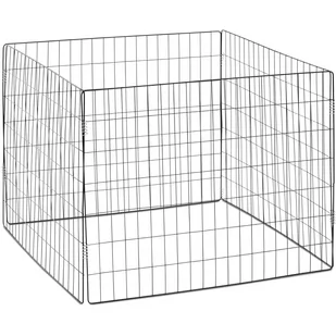 Kompostownik ogrodowy z siatki na odpadki organiczne 90 x 90 x 70 cm 560 l - Kompostowniki - miniaturka - grafika 1
