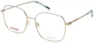 Okulary przeciwsłoneczne - BOSS HUGO HG 1185 Okulary przeciwsłoneczne, Gold Azure, 55 Kobiety, Złoty Azure - miniaturka - grafika 1