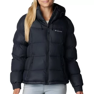 Kurtka Columbia Pike Lake II Hooded Puffer 2051374010 - czarna - Kurtki i kamizelki sportowe damskie - miniaturka - grafika 1