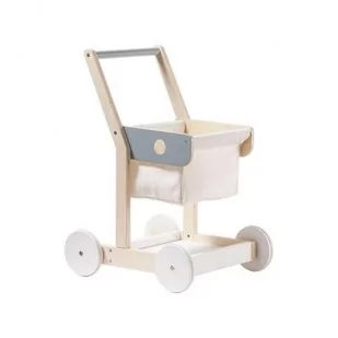 Kids Concept Wózek sklepowy Bistro 1000273 - Zabawy w naśladowanie dorosłych - miniaturka - grafika 1