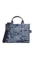 Torebki damskie - MARC JACOBS The Medium Tote torba damska, Niebieskie - miniaturka - grafika 1
