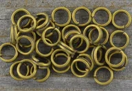 Biżuteria - akcesoria - [101004] Ogniwka sprężynki 4mm kolor brąz 160szt - miniaturka - grafika 1