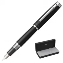 Platinum Pióro wieczne Proycon Luster Black Mist M czarne PLA-PNS8000-1M - Pióra wieczne - miniaturka - grafika 1