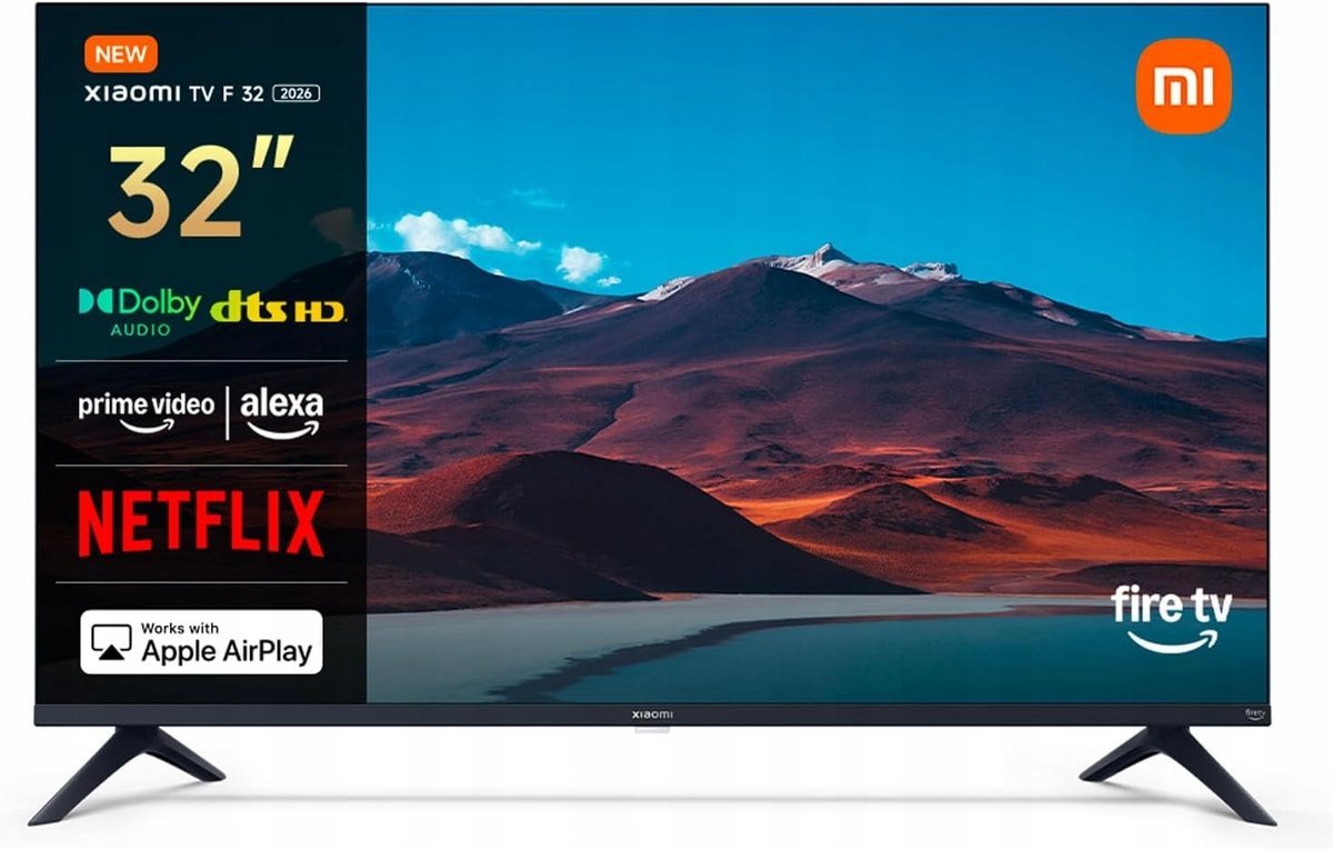 Xiaomi F Telewizor 32 HD Smart TV DVB-C/S/S2/T/T2