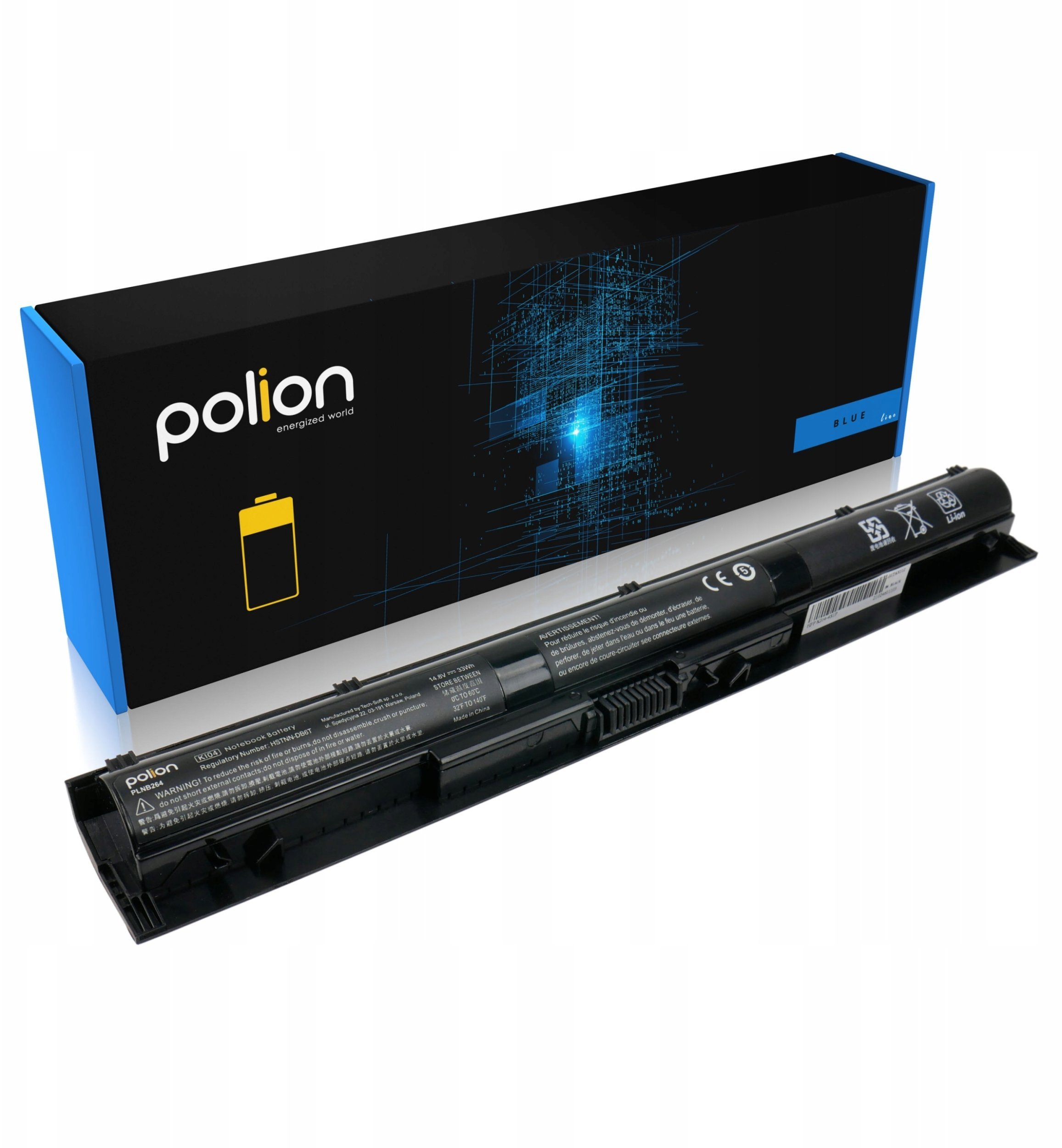 Bateria do laptopa HP KI04 Pavilion 15-AB 15-AK 17-G 2200mAh