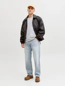 Spodnie męskie - Jack & Jones Dżinsy "Eddie" - Comfort fit - w kolorze błękitnym - miniaturka - grafika 1