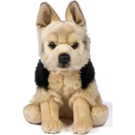 Maskotki i pluszaki - Maskotka Pies Owczarek Niemiecki Siedzący - 25 cm - Uni Toys - miniaturka - grafika 1