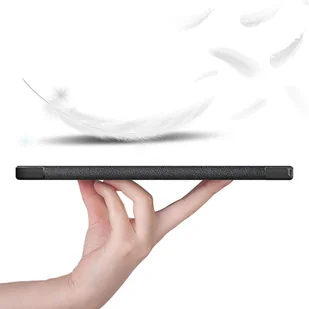 Etui z klapką obudowa Alogy Book Cover do Realme Pad Mini 8.7 Czarny + Szkło - Etui do tabletów - miniaturka - grafika 7